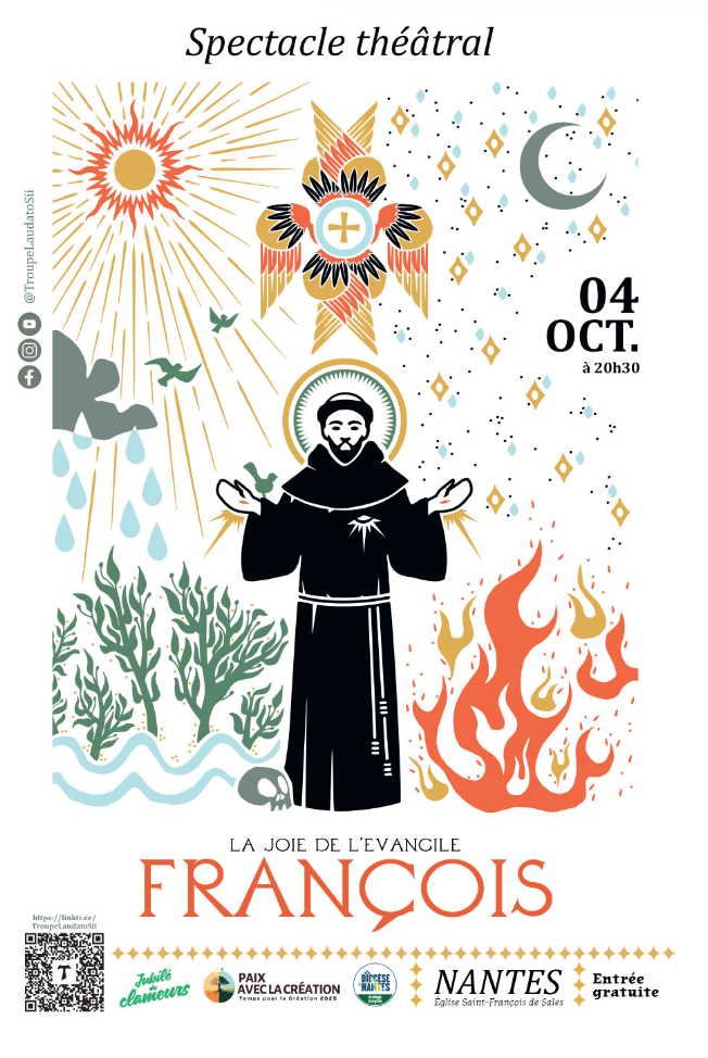 Spectacle théâtral La Joie de l’évangile – Saint-François