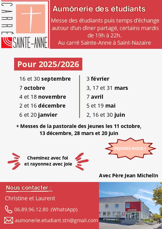 Actu – Aumônerie des étudiants
