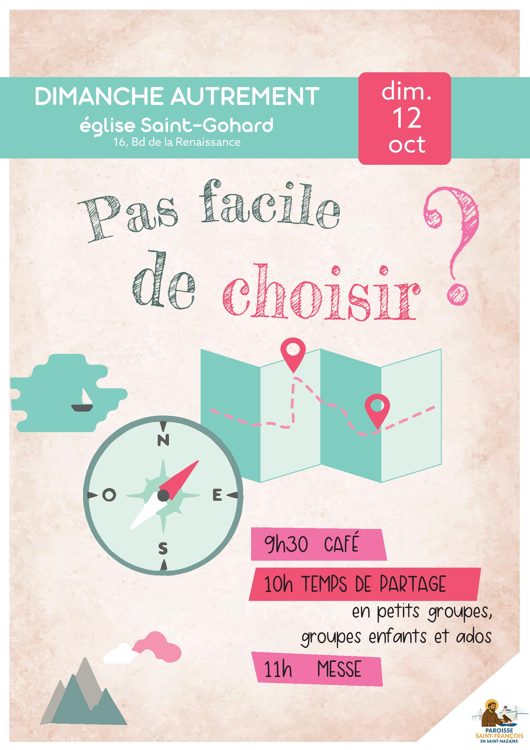 Dimanche Autrement le 12 octobre à St Gohard