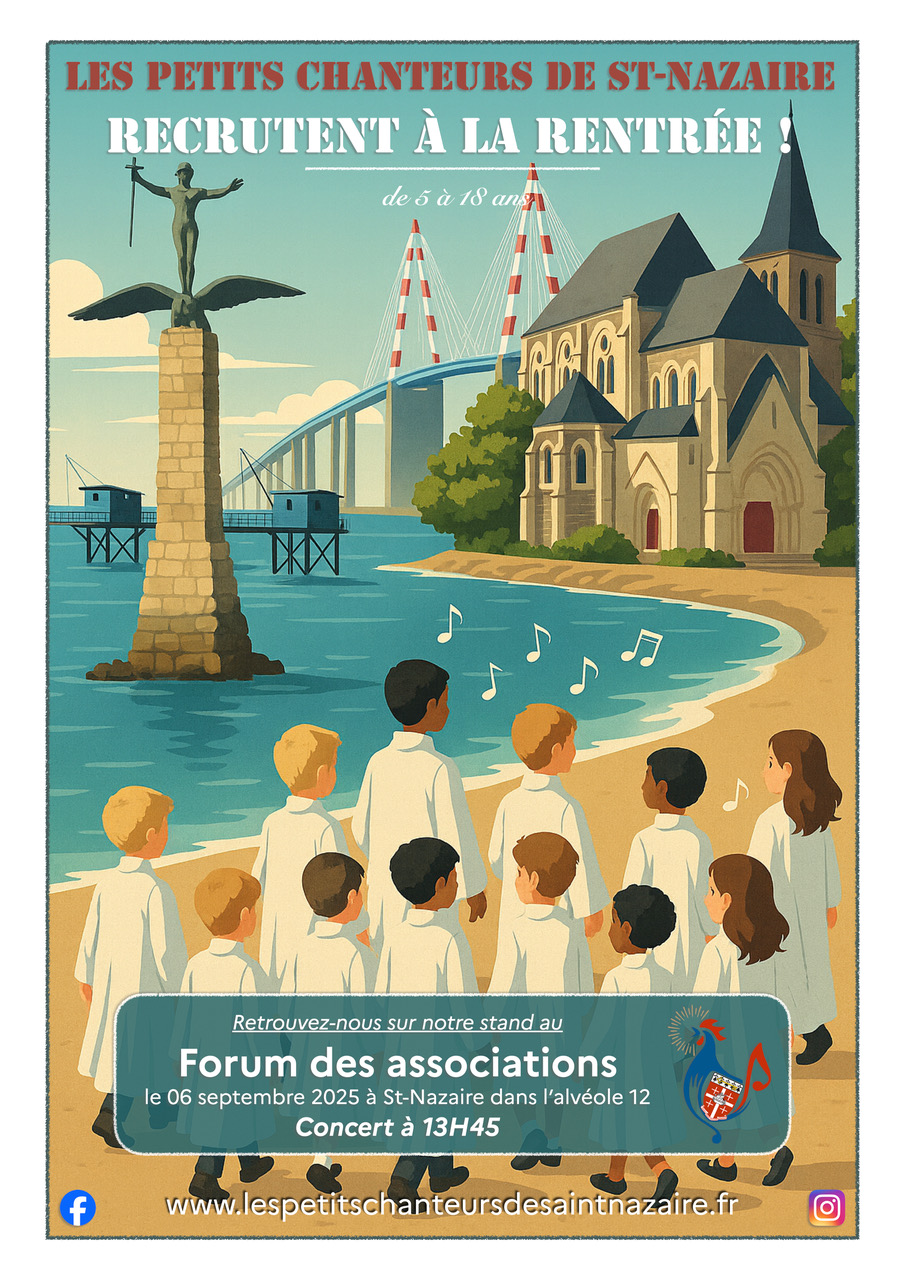Les petiis chanteurs de Saint-Nazaire recrutent