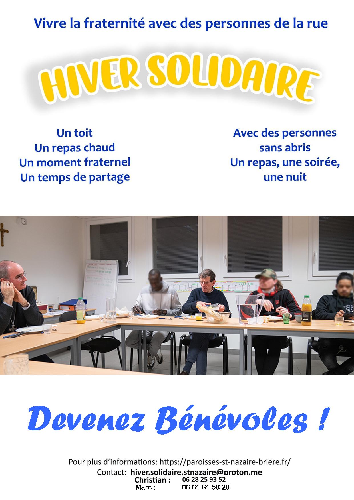 Hiver Solidaire va reprendre