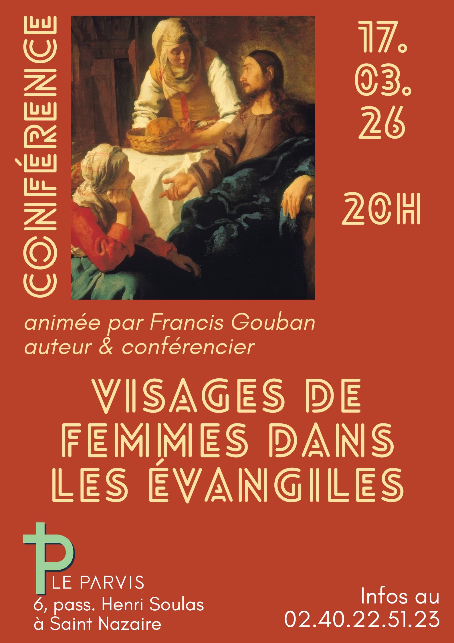 Conférence « Visages de femmes dans les Évangiles »