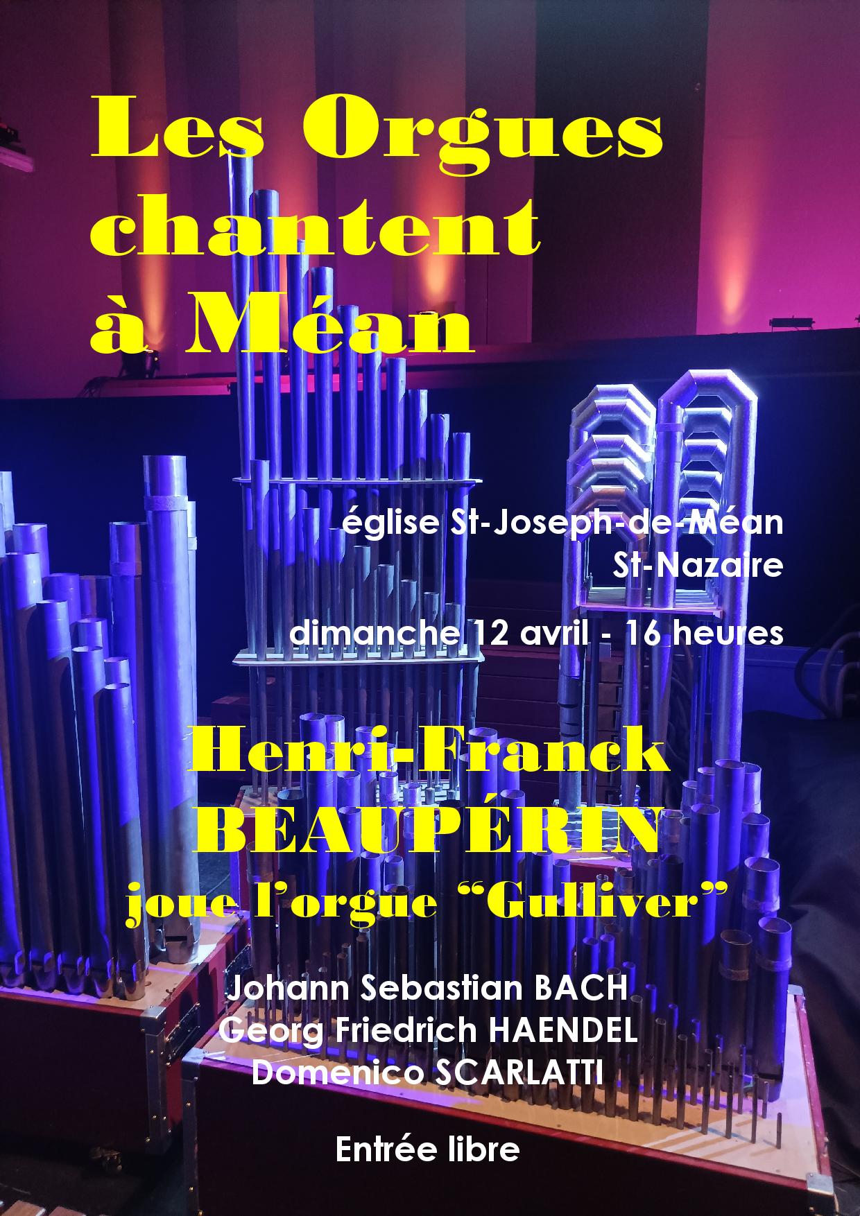 Concert d&rsquo;orgue à Méan