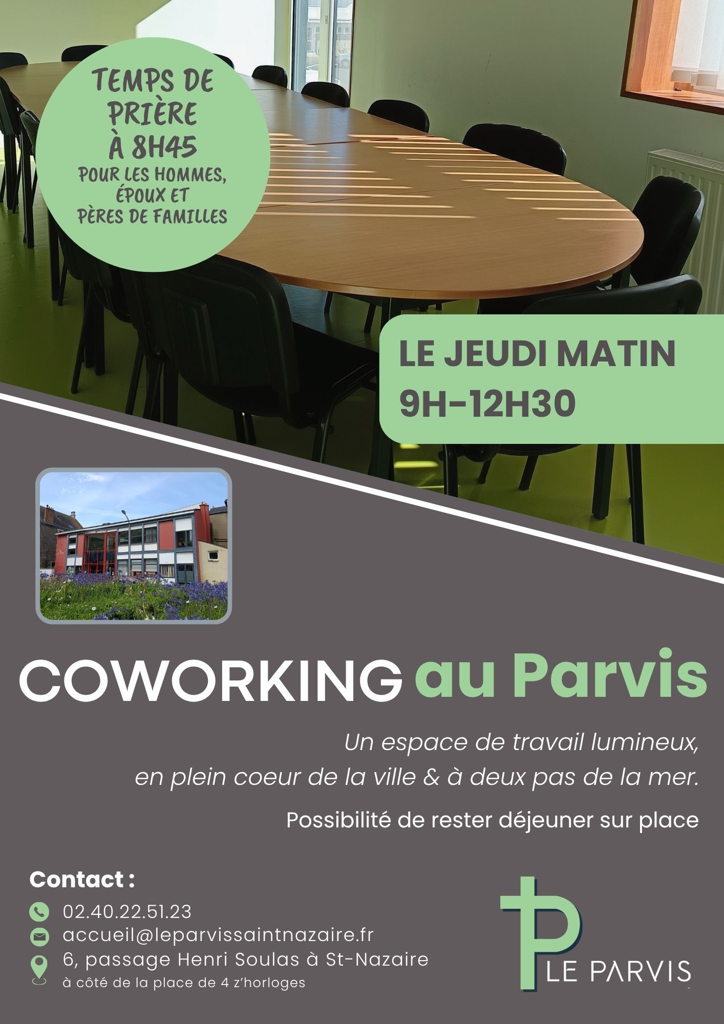 Coworking au Parvis