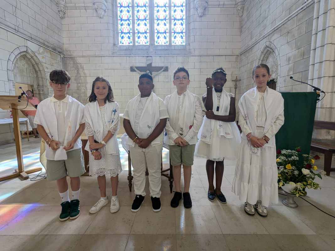 Première communion le 14 juin