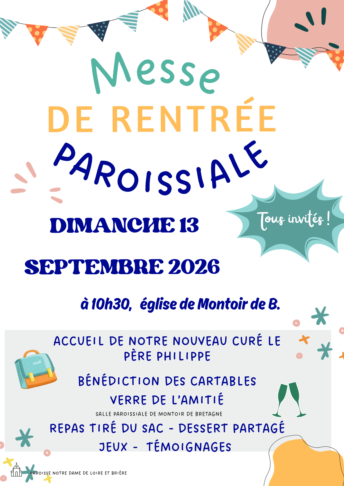Messe de Rentrée Paroissiale