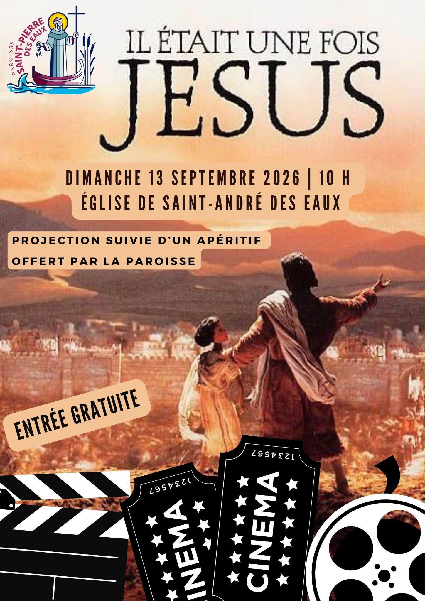 Ciné : Il était une fois Jésus – 13/09 à 10h