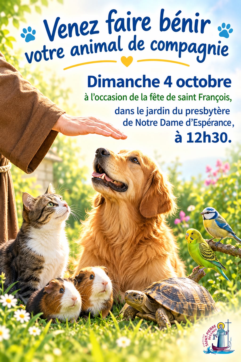 Bénédiction des animaux de Compagnie