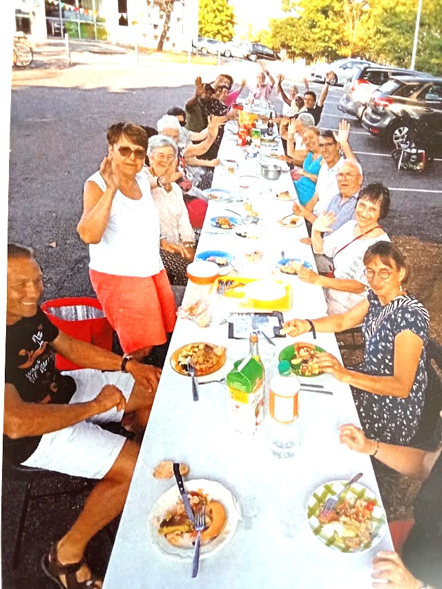 Grand repas partagé à Saint-Paul